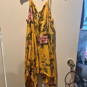 Summer flowing dress